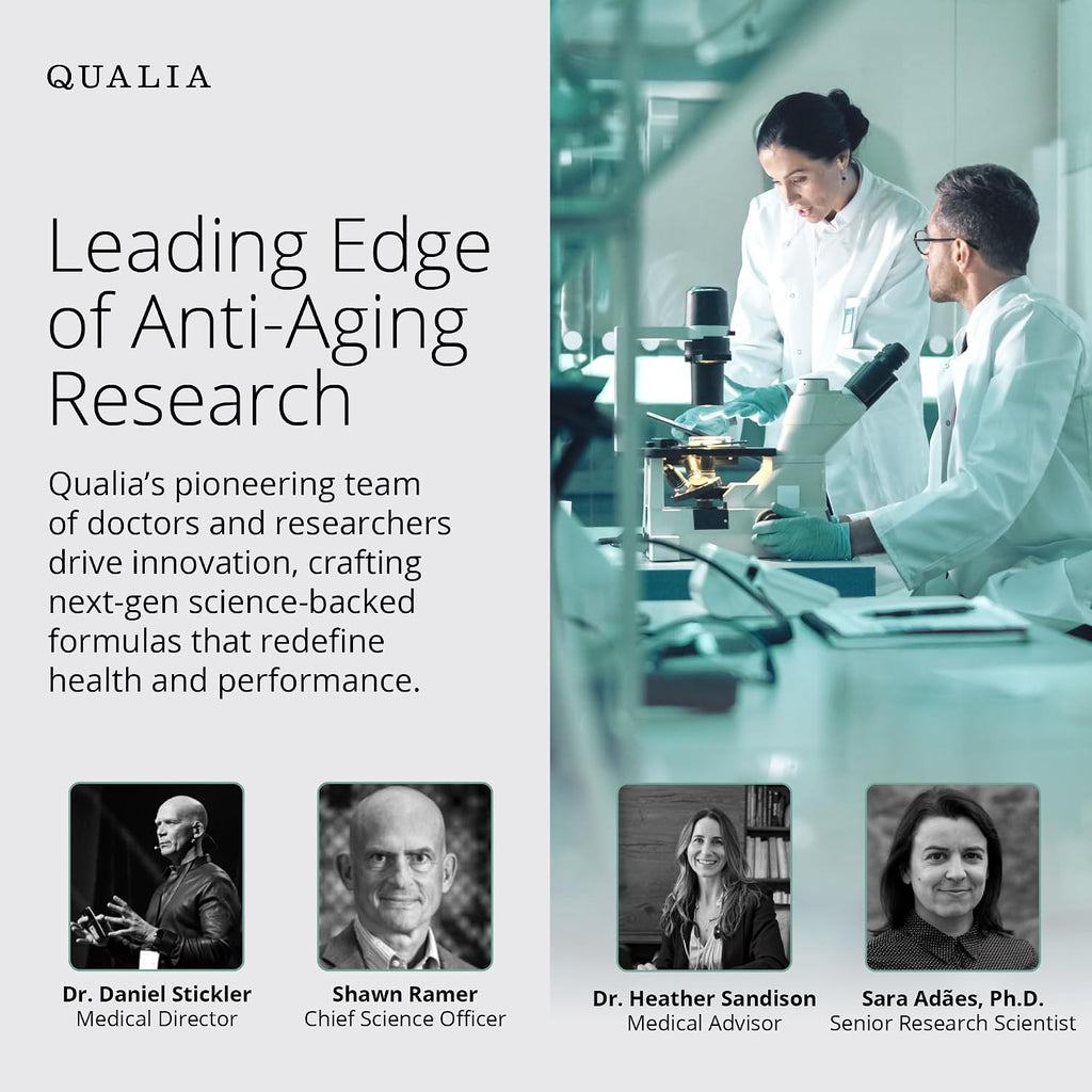 Qualia Senolytic | 1400mg Fisetin for Healthy Aging & Vitality