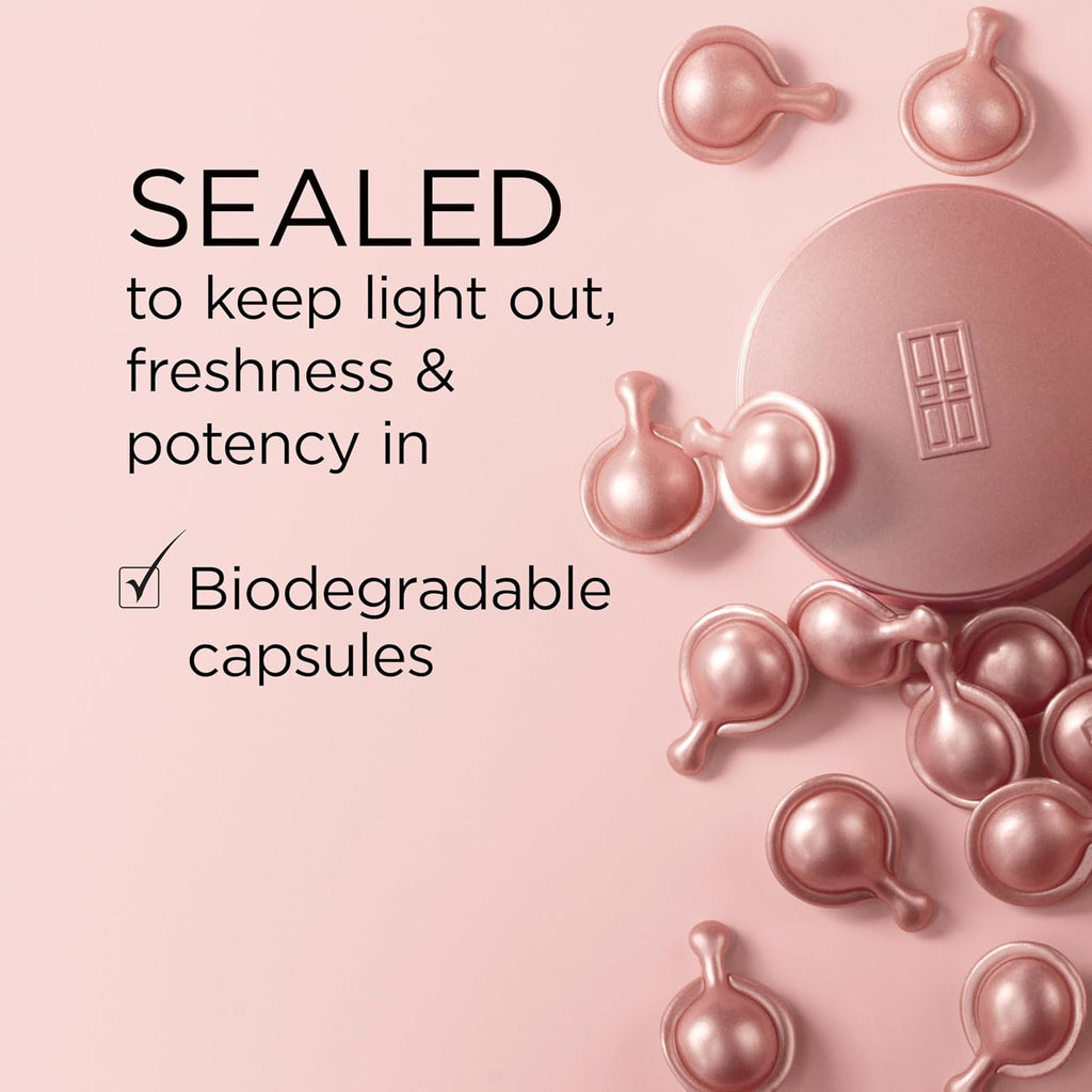 Elizabeth Arden Retinol + HPR Ceramide Rapid Skin Renewing Anti-Aging Face Serum Capsules, Fine Lines & Wrinkles Treatment with Peptides, Vitamin E, & Niacinamide