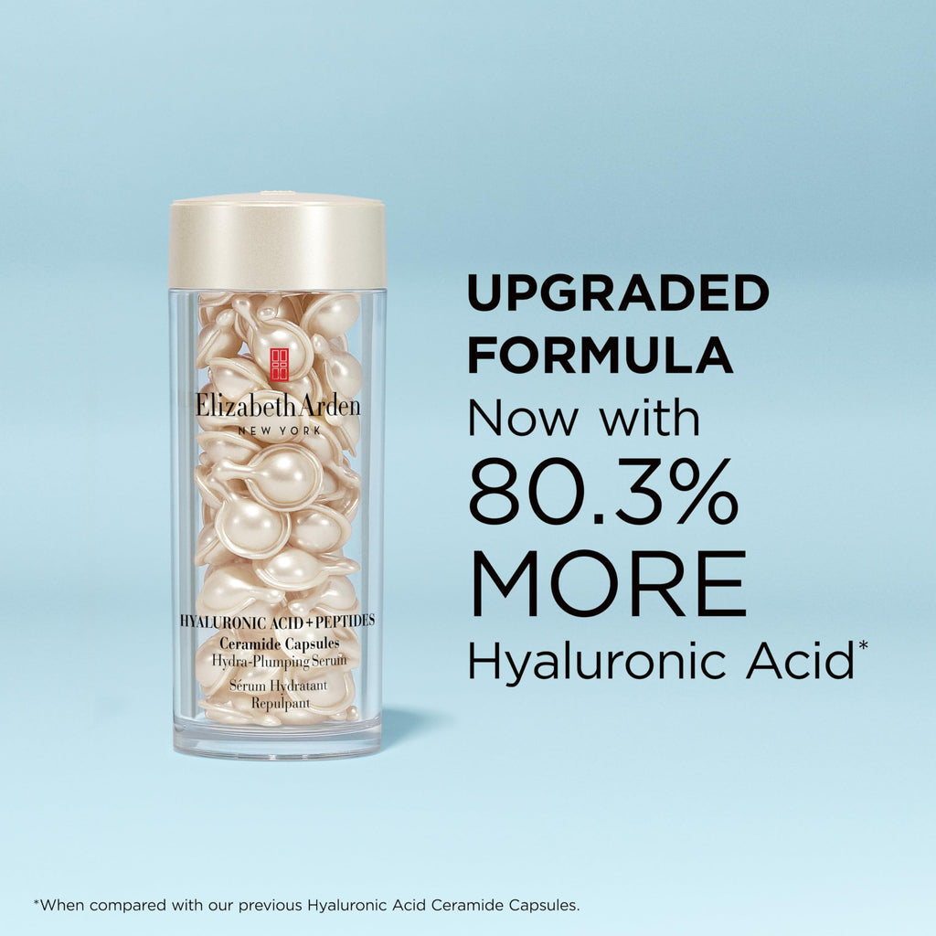 Elizabeth Arden Retinol + HPR Ceramide Rapid Skin Renewing Anti-Aging Face Serum Capsules, Fine Lines & Wrinkles Treatment with Peptides, Vitamin E, & Niacinamide
